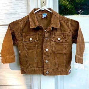Old Navy 3T Brown Corduroy Jacket